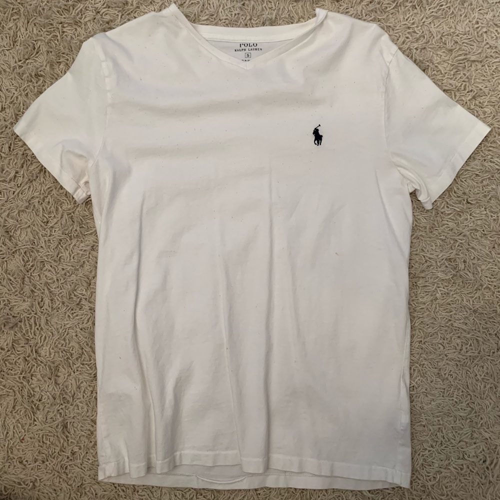 White polo shirt